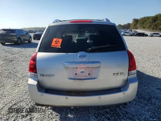 2007 Nissan Quest SL with VIN 5N1BV28U67N129530, listed as a Copart auction lot 77336154 with 0 mi miles and Salvage Title. Bid and sale history available at carsss.com. Image 6.