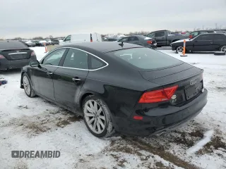 2015 Audi A7 3.0 TDI Prestige with VIN WAU2MAFC1FN056543, listed as a Copart auction lot 44980105 with 86,380 mi miles and Salvage Title. Bid and sale history available at carsss.com. Image 2.