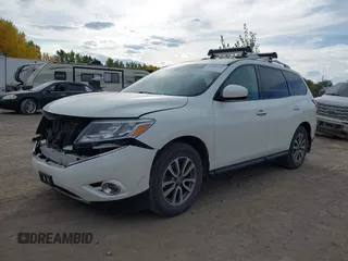 2016 Nissan Pathfinder SV with VIN 5N1AR2MM6GC620861, listed as a IAAI auction lot 40501234 with 107,424 mi miles and . Bid and sale history available at DreamBid. Image 18.