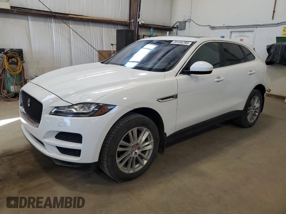 2017 Jaguar F-Pace 20d Prestige z VIN SADCK2BN4HA092719, wystawiony jako Copart lot #59185295 z przebiegiem 75 499 mil mil oraz Czysty tytuł • Clean title. Historia ofert i sprzedaży dostępna na DreamBid. Obrazek 1.