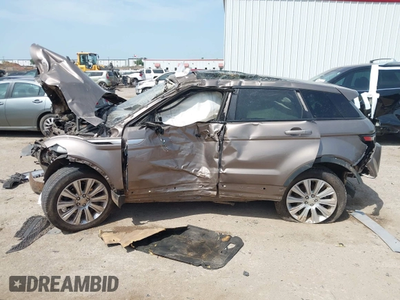 2015 Land Rover Range Rover Evoque Prestige with VIN SALVV2BG5FH001029, listed as a IAAI auction lot 42015106 with Not provided miles and . Bid and sale history available at DreamBid. Image 13.