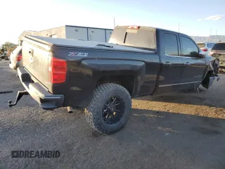 2015 Chevrolet Silverado 1500 LTZ with VIN 1GCVKSECXFZ265138, listed as a Copart auction lot 43598575 with 80,872 mi miles and Salvage Title. Bid and sale history available at carsss.com. Image 3.