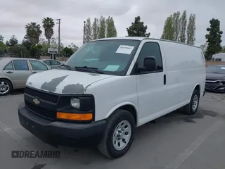 2012 Chevrolet Express Cargo with VIN 1GCSGAFX9C1151383, listed as a IAAI auction lot 42078082 with 199,106 mi miles and . Bid and sale history available at DreamBid. Image 6.