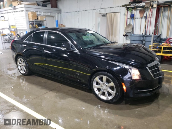 2015 Cadillac ATS Sedan Luxury RWD with VIN 1G6AB5RX7F0143177, listed as a Copart auction lot 51540375 with 159,217 mi miles and Salvage Title. Bid and sale history available at carsss.com. Image 4.