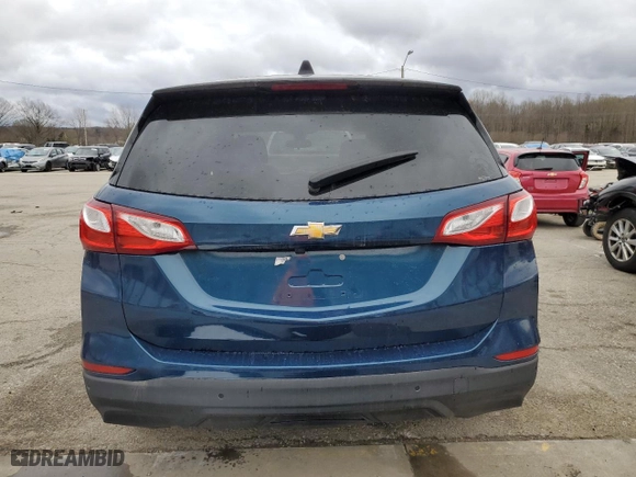 2020 Chevrolet Equinox LT with VIN 3GNAXKEV4LL132791, listed as a Copart auction lot 50014315 with 73,924 mi miles and Salvage Title. Bid and sale history available at carsss.com. Image 6.