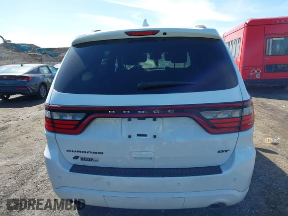 2019 Dodge Durango GT Plus with VIN 1C4RDJDG6KC561006, listed as a IAAI auction lot 41819583 with 53,395 mi miles and . Bid and sale history available at DreamBid. Image 15.