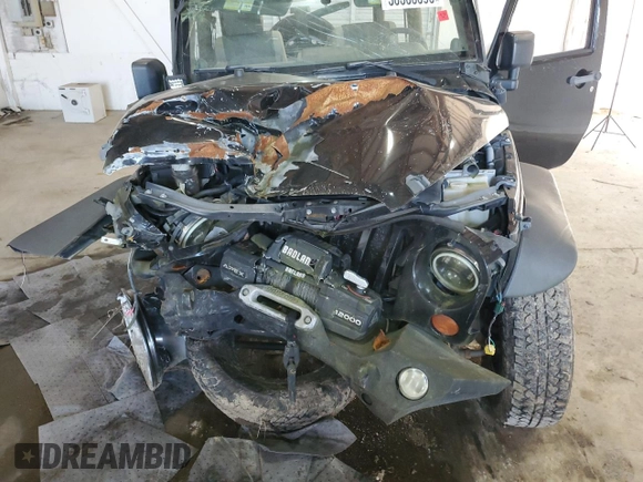 2007 Jeep Wrangler X с VIN 1J4FA24127L193177, выставлен на аукционе Copart как лот 58383395 с пробегом Не указан миль и Списание • Salvage title. История ставок и продаж доступна на DreamBid. Изображение 11.