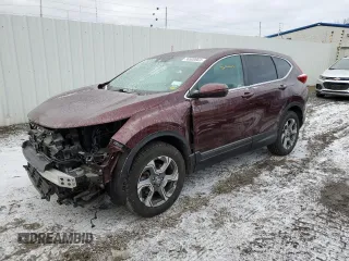 2019 Honda CR-V EX with VIN 2HKRW2H52KH618055, listed as a Copart auction lot 36500663 with 37,655 mi miles. Bid and sale history available at carsss.com. Image 1.