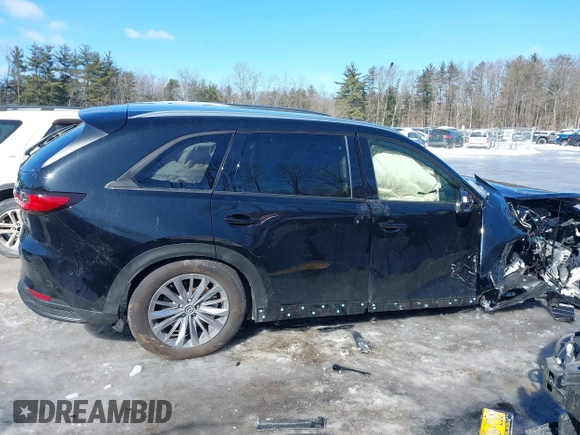 2024 Mazda CX-90 Preferred Plus with VIN JM3KKCHD7R1166459, listed as a IAAI auction lot 41621442 with 5,742 mi miles and . Bid and sale history available at DreamBid. Image 12.