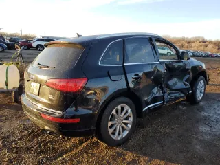 2017 Audi Q5 Premium with VIN WA1C2AFPXHA094924, listed as a Copart auction lot 42546235 with 0 mi miles and Salvage Title. Bid and sale history available at carsss.com. Image 3.