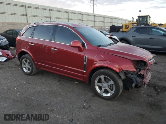 2012 Chevrolet Captiva Sport LT with VIN 3GNAL3E55CS636063, listed as a Copart auction lot 76069454 with 124,568 mi miles and Salvage Title. Bid and sale history available at DreamBid. Image 4.