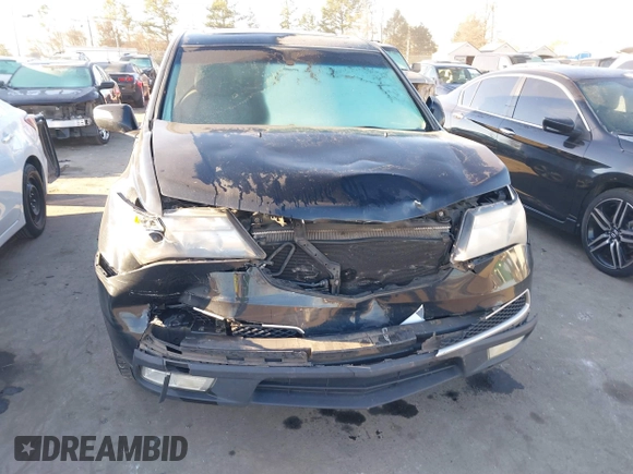 2010 Acura MDX Technology Pkg with VIN 2HNYD2H68AH523947, listed as a IAAI auction lot 41132813 with 185,187 mi miles. Bid and sale history available at carsss.com. Image 6.