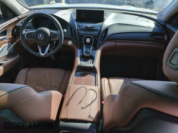 2022 Acura RDX w/Advance Package with VIN 5J8TC2H74NL004562, listed as a Copart auction lot 74045604 with 0 mi miles and Non Repairable. Bid and sale history available at carsss.com. Image 8.