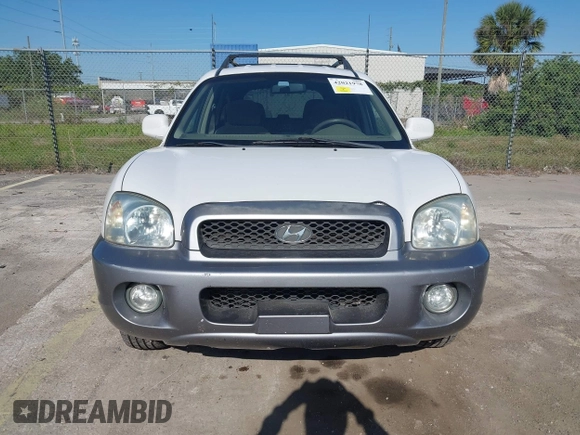 2004 Hyundai Santa Fe GLS with VIN KM8SC73D74U675555, listed as a IAAI auction lot 42021978 with 198,778 mi miles. Bid and sale history available at carsss.com. Image 6.