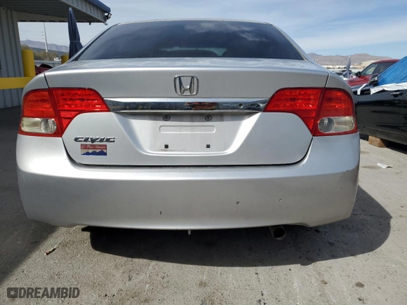 2011 Honda Civic Sdn DX-VP with VIN 2HGFA1F35BH510195, listed as a Copart auction lot 49741625 with 182,531 mi miles and Salvage Title. Bid and sale history available at carsss.com. Image 6.