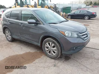 2012 Honda CR-V EX-L with VIN 2HKRM3H71CH510251, listed as a IAAI auction lot 41898899 with 125,017 mi miles and . Bid and sale history available at carsss.com. Image 1.
