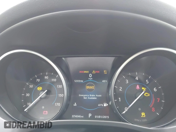 2017 Jaguar F-Pace 35t z VIN SADCS2BV5HA068252, wystawiony jako IAAI lot #42035878 z przebiegiem 74 046 mil mil oraz . Historia ofert i sprzedaży dostępna na DreamBid. Obrazek 7.