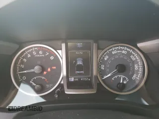 2023 Toyota Tacoma SR with VIN 3TYAX5GN2PT068021, listed as a Copart auction lot 76362104 with 41,757 mi miles and Salvage title. Bid and sale history available at DreamBid. Image 9.