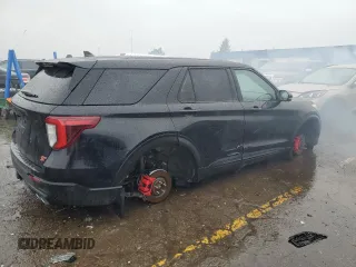 2022 Ford Explorer ST z VIN 1FM5K8GC7NGA49592, wystawiony jako Copart lot #51261825 z przebiegiem Nie podano mil oraz Czysty tytuł • Clean title. Historia ofert i sprzedaży dostępna na DreamBid. Obrazek 3.