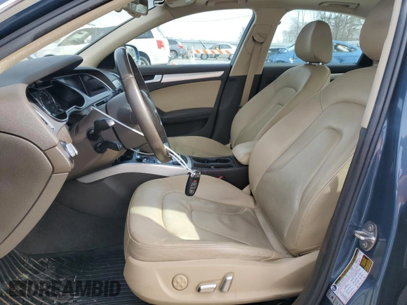 2015 Audi A4 Premium Plus with VIN WAUFFAFL7FN020965, listed as a Copart auction lot 45794985 with 136,897 mi miles and Salvage Title. Bid and sale history available at carsss.com. Image 7.