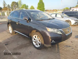 2010 Lexus RX 350 with VIN 2T2ZK1BA6AC035772, listed as a IAAI auction lot 42035624 with 257,977 mi miles. Bid and sale history available at carsss.com. Image 1.