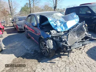 2021 Volkswagen Jetta SEL Premium z VIN 3VWG57BU0MM025196, wystawiony jako IAAI lot #38780099 z przebiegiem 46 840 mil mil oraz . Historia ofert i sprzedaży dostępna na DreamBid. Obrazek 1.