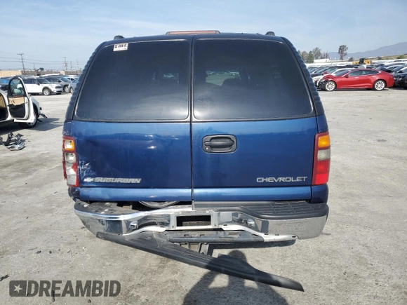 2001 Chevrolet Suburban LS with VIN 1GNEC16T91J216601, listed as a Copart auction lot 45722315 with 0 mi miles and Salvage Title. Bid and sale history available at carsss.com. Image 6.