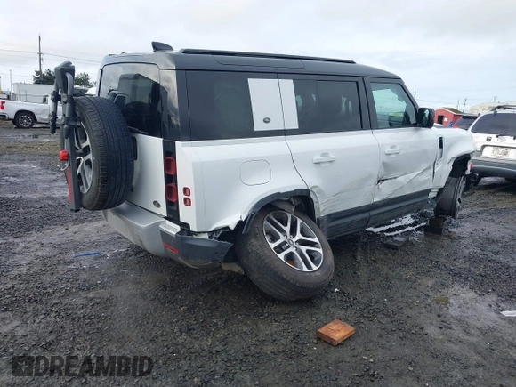 2020 Land Rover Defender HSE z VIN SALE9EEUXL2025865, wystawiony jako IAAI lot #41188195 z przebiegiem 29 756 mil mil oraz . Historia ofert i sprzedaży dostępna na DreamBid. Obrazek 4.