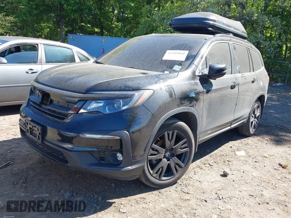 2022 Honda Pilot Special Edition z VIN 5FNYF6H28NB014117, wystawiony jako IAAI lot #42209068 z przebiegiem 40 426 mil mil oraz . Historia ofert i sprzedaży dostępna na DreamBid. Obrazek 18.