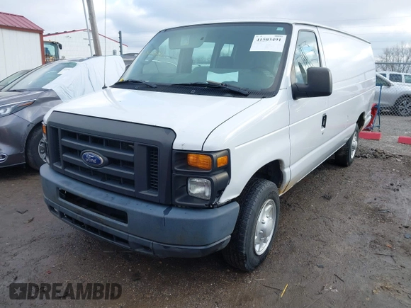 2014 Ford Econoline Cargo Commercial with VIN 1FTNS1EW3EDA83975, listed as a IAAI auction lot 41503491 with 279,018 mi miles. Bid and sale history available at carsss.com. Image 17.