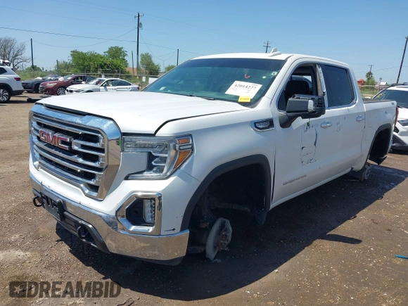 2021 GMC Sierra 1500 SLT z VIN 3GTU9DED2MG439731, wystawiony jako IAAI lot #42014277 z przebiegiem Nie podano mil oraz . Historia ofert i sprzedaży dostępna na DreamBid. Obrazek 6.