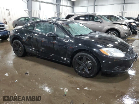 2009 Mitsubishi Eclipse GS with VIN 4A3AK24F49E026445, listed as a Copart auction lot 86142424 with 127,660 mi miles and Salvage Title. Bid and sale history available at carsss.com. Image 4.