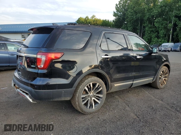 2016 Ford Explorer Platinum z VIN 1FM5K8HT4GGD33408, wystawiony jako Copart lot #65019395 z przebiegiem 193 756 mil mil oraz Czysty tytuł • Clean title. Historia ofert i sprzedaży dostępna na DreamBid. Obrazek 3.