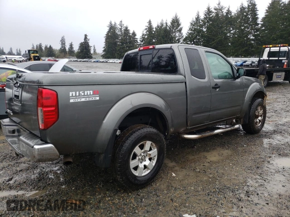 2005 Nissan Frontier SE with VIN 1N6AD06W45C416222, listed as a Copart auction lot 88534725 with 258,572 mi miles and Salvage title. Bid and sale history available at DreamBid. Image 3.