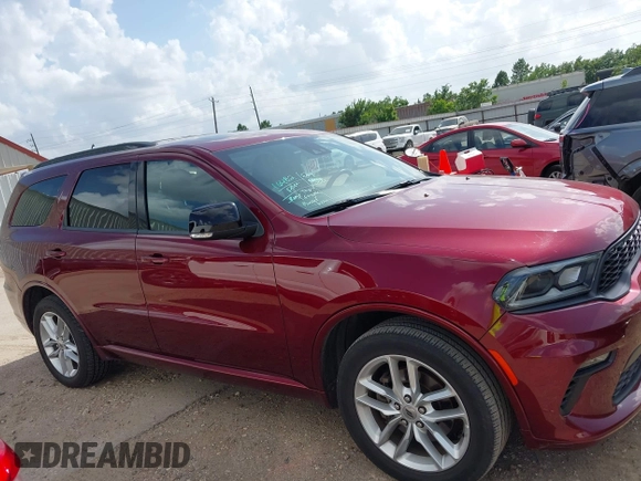 2023 Dodge Durango GT with VIN 1C4RDJDG7PC626520, listed as a IAAI auction lot 42549998 with 63,010 mi miles and . Bid and sale history available at DreamBid. Image 13.