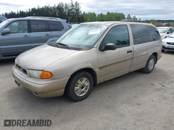 1998 Ford Windstar LX with VIN 2FMZA5144WBC00112, listed as a IAAI auction lot 42115839 with 158,921 mi miles and . Bid and sale history available at carsss.com. Image 2.