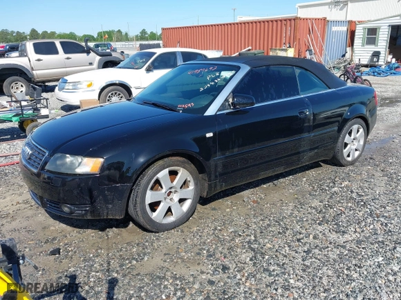2005 Audi A4 3.0L with VIN WAUAT48H45K012593, listed as a IAAI auction lot 41989692 with 179,638 mi miles. Bid and sale history available at carsss.com. Image 2.