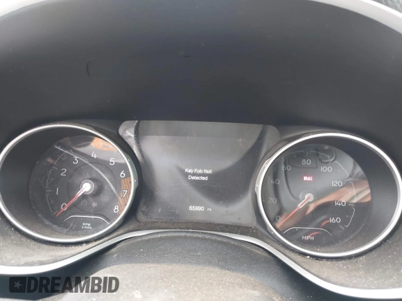 2019 Jeep Compass Limited with VIN 3C4NJDCB9KT666254, listed as a IAAI auction lot 41951603 with 65,990 mi miles and . Bid and sale history available at DreamBid. Image 7.