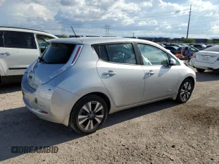 2017 Nissan LEAF SL with VIN 1N4BZ0CP5HC303329, listed as a Copart auction lot 66319194 with 84,142 mi miles and Salvage Title. Bid and sale history available at carsss.com. Image 3.