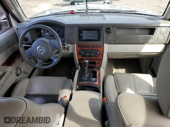 2006 Jeep Commander Limited with VIN 1J8HG58236C139928, listed as a Copart auction lot 71456154 with 197,697 mi miles and Salvage Title. Bid and sale history available at carsss.com. Image 8.