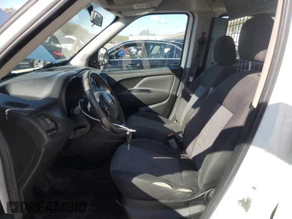 2015 Ram ProMaster City Cargo Tradesman with VIN ZFBERFAT1F6A02522, listed as a Copart auction lot 52597545 with 184,024 mi miles and Clean Title. Bid and sale history available at carsss.com. Image 7.