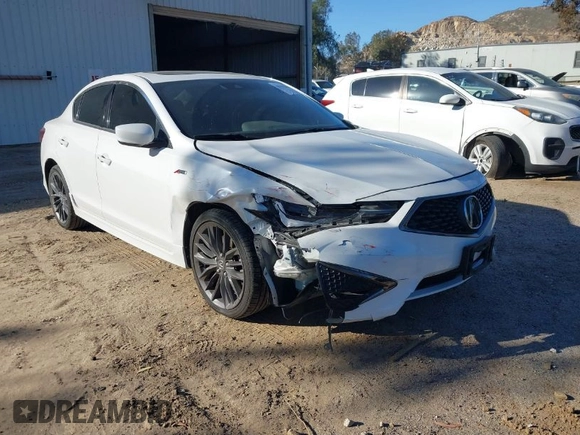 2021 Acura ILX w/Premium/A-SPEC Package with VIN 19UDE2F80MA002540, listed as a IAAI auction lot 41632288 with 61,884 mi miles. Bid and sale history available at carsss.com. Image 1.
