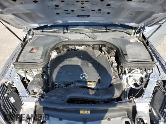 2021 Mercedes-Benz GLC 300 with VIN W1N0G8DB1MF917983, listed as a Copart auction lot 64031905 with 18,743 mi miles and Salvage title. Bid and sale history available at DreamBid. Image 12.