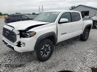 2023 Toyota Tacoma SR z VIN 3TMCZ5AN2PM583382, wystawiony jako Copart lot #58209775 z przebiegiem 17 442 mil mil oraz Szkoda całkowita • Salvage title. Historia ofert i sprzedaży dostępna na DreamBid. Obrazek 1.