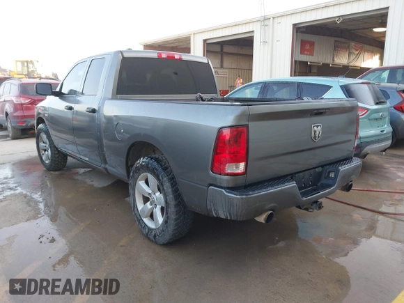 2013 Ram 1500 Express with VIN 1C6RR6FT8DS509871, listed as a IAAI auction lot 41704845 with 277,502 mi miles and . Bid and sale history available at DreamBid. Image 3.