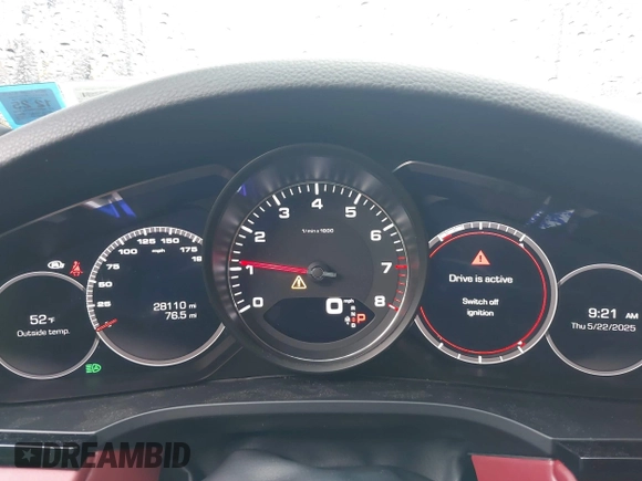 2019 Porsche Cayenne S z VIN WP1AB2AY2KDA64548, wystawiony jako IAAI lot #42316649 z przebiegiem 28 110 mil mil oraz . Historia ofert i sprzedaży dostępna na DreamBid. Obrazek 7.