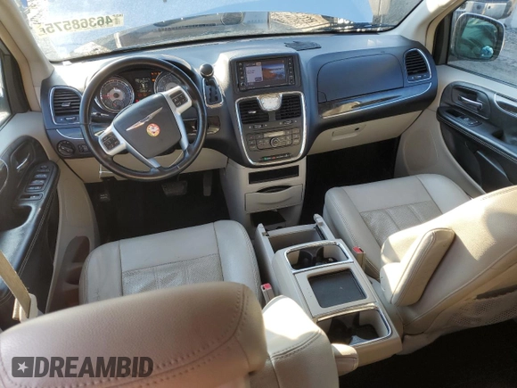 2012 Chrysler Town & Country Touring with VIN 2C4RC1BG8CR186265, listed as a Copart auction lot 46368575 with 194,259 mi miles and Salvage Title. Bid and sale history available at DreamBid. Image 8.