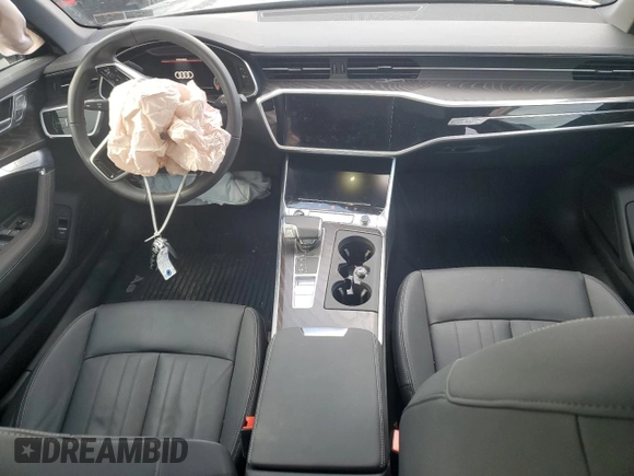 2021 Audi A6 Premium Plus with VIN WAUL2AF24MN037984, listed as a Copart auction lot 43773644 with 13,031 mi miles. Bid and sale history available at carsss.com. Image 8.