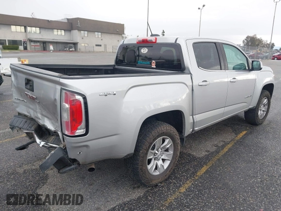 2017 GMC Canyon 4WD SLE with VIN 1GTG6CENXH1275254, listed as a IAAI auction lot 41776438 with 95,272 mi miles. Bid and sale history available at carsss.com. Image 4.