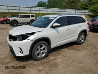 2018 Toyota Highlander Limited с VIN 5TDDZRFH2JS805618, выставлен на аукционе Copart как лот 59857565 с пробегом 63 457 миль миль и Чистый • Clean title. История ставок и продаж доступна на DreamBid. Изображение 1.